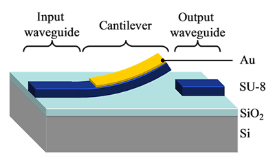 Cantilever Device Schematic
